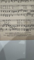 Leo Feist When The Leaves Come Tumbling Down Sheet Music 1923 Piano Fox Trot