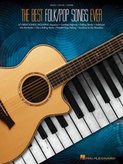 Best Folk Pop Songs Ever Sheet Music Piano Vocal Guitar Songbook NEW 000138299