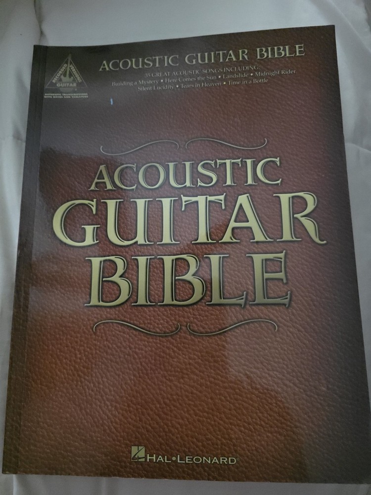 GUITAR TAB / TABLATURE / ACOUSTIC GUITAR BIBLE / 35 / SONGS
