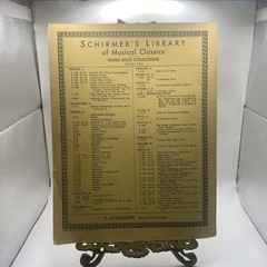 Vintage G Schirmer Chopin Etudes Complete Works Piano Score 1551 Yellow USA