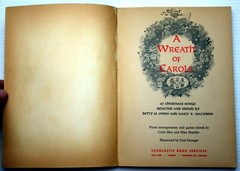Carla Bley/Mike Mantler A WREATH OF CAROLS Scholastic Book Services 1966 1st prt