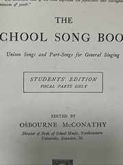 The School Song Book Antique Sheet Music 1916 Students Edition-Evanston, ILL.