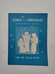Songs for Christmas – For the Solo Voice by Ella Hjertaas 1942 VTG Sheet Music