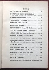 1971 POP/ROCK LYRICS 3 SCHOLASTIC BOOK BEATLES JACKSON 5 JOHNNY CASH MORE Z6495