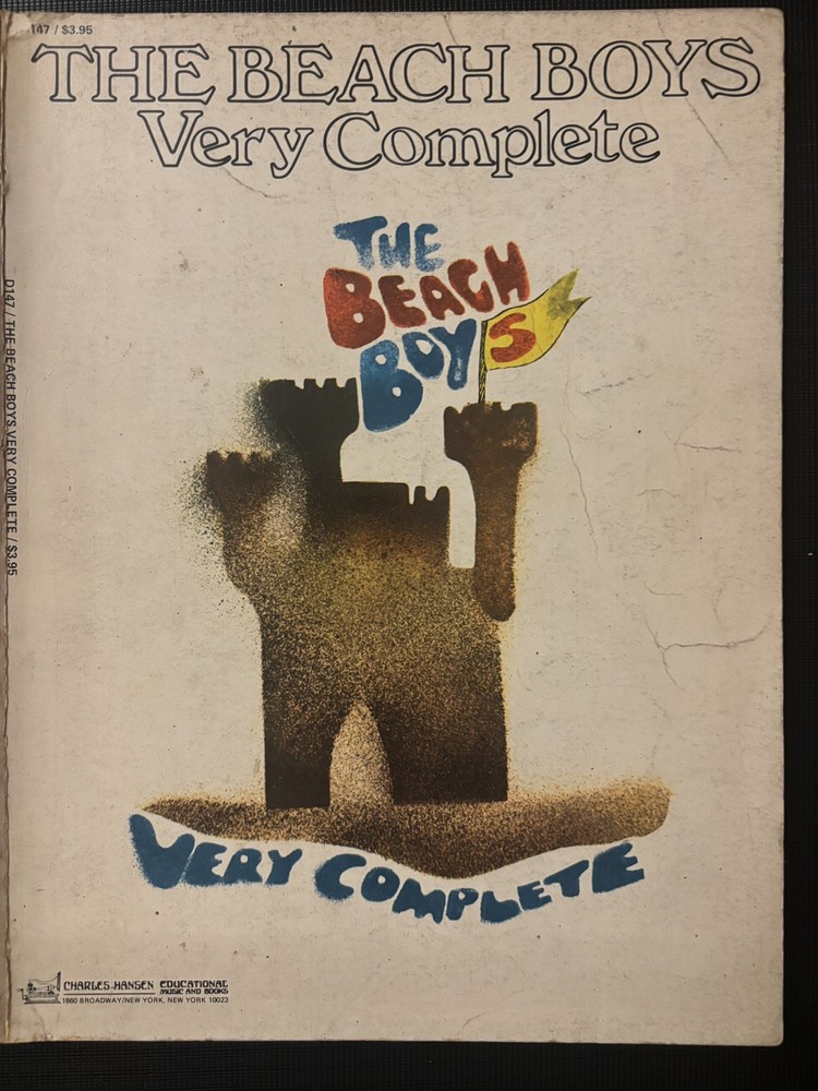 VTG The Beach Boys Very Complete Sheet Music Book 128 Pages.