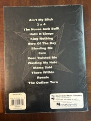 1996 Cherry Lane Music Metallica Load Guitar/Vocal Songbook Sheet Music Tab