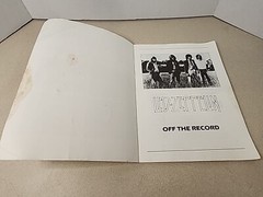 LED ZEPPELIN – OFF THE RECORD 1988 GUITAR TAB SONG BOOK