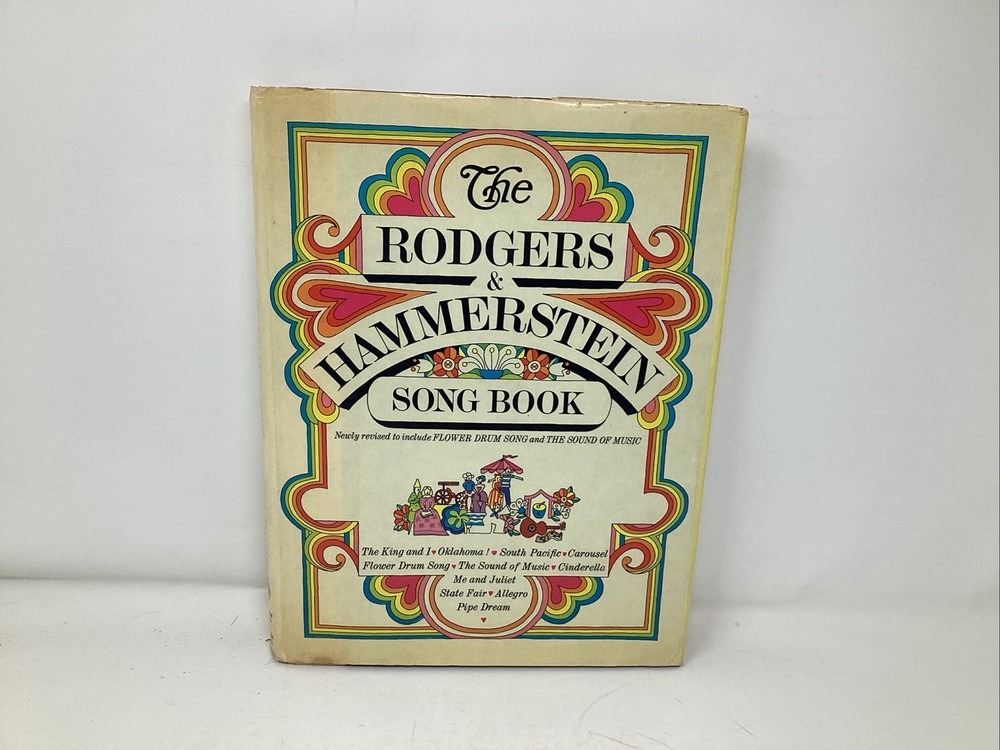Rogers & Hammerstein Song Book Vintage 1968 Illustr. Hardcover/DJ