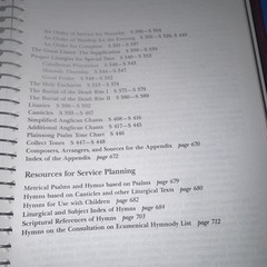 The Hymnal 1982 Service Music Volume 1 Episcopal Church HC SPIRAL Excellent
