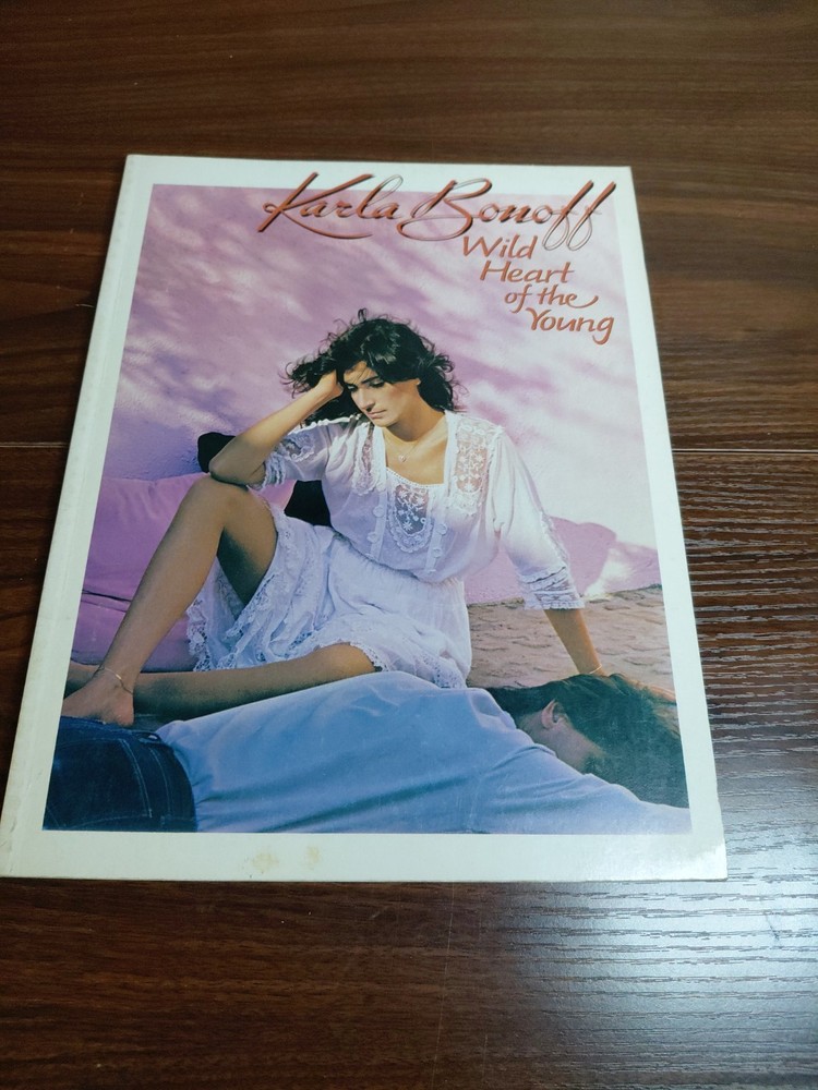 Karla Bonoff Wild Heart of the Young Songbook 1982 Piano Vocal Guitar