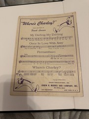 Melrose Music Corp Careless Hands/Where’s Charley? Sheet Music MPN 115