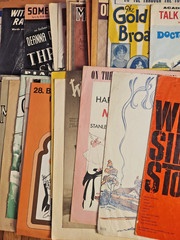 Lot of 35 Pieces of Vintage Sheet Music – Mix of Genres & Years