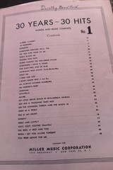 SHEET MUSIC/BOOK 30 YEARS – 30 HITS NO.2 1953