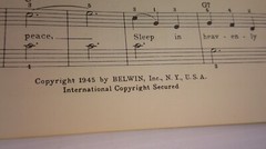 John W. Schaum sheet music Christmas songs in album 32 pages 1945 E-5C