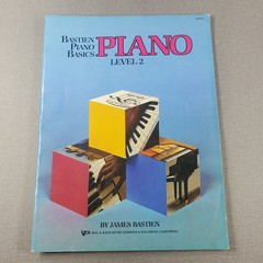 James Bastien Piano Basics Level 2 1987 Instructional Book