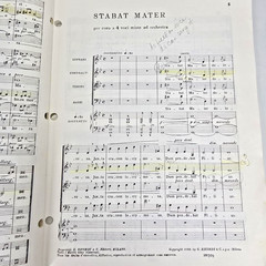 Verdi 4 Pezzi Sacri Sacred Choral Sheet Music Score Italy 1989 Italian Vtg