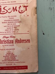 Vintage 1954 William Stickles Christmas Music Piano Instruction Book Chords