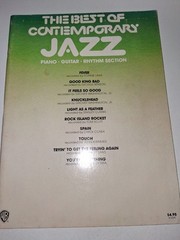 Vintage 1977 The Best Of Contemporary Jazz Sheet Music 10 Songs Songbook 56 Pgs