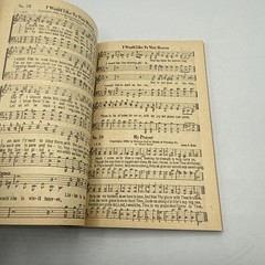 Vintage 1952 “Solid Rock” Christian Hymnal Song Book Shape Notes