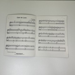 Clair De Lune By Claude Debussy * Easy Favorite Series 1991 Minstrel Press