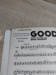 Good-bye Blues Full Score Vintage 8 Instruments Orchestra Robbins Modern Rhythm