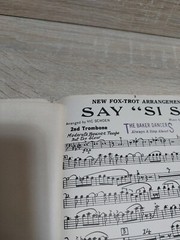 Say Si Si Fox Trot Arrangement vintage Vic Shoen Full Score