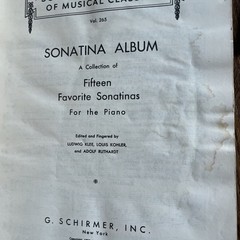(7) Schirmer’s Library Of Musical Classics SHEET MUSIC Books PIANO Various 1939
