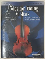 Solos for Young Violists Viola Part and Piano Acc., Volume 2 Summy Richard Inc