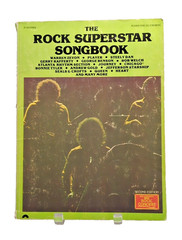 The Rock Superstar 1977 Songbook Sheet Music Piano Guitar Vocal Classic Rock M40
