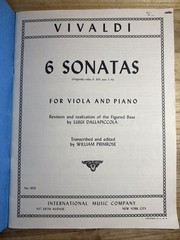 Vivaldi – 6 Sonatas for Viola and Piano