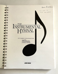 THE INSTRUMENTAL HYMNAL FOR TRUMPET Book 9 612 Complete Orchestrations