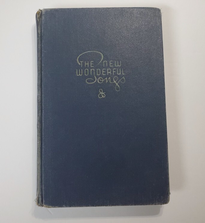 1944 THE NEW WONDERFUL SONGS Cobb Showalter Hardcover Hymn Song Religion #1