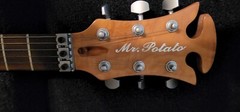 👑⭐ Mr. Potato Electric Guitar With Case, Guitar Picks, and Whammy Bar New