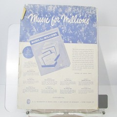 Dream a Little Dream of Me Sheet Music Dinah Shore P/V/G Words & Music 1950