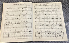 Hawaiian Vintage Golden Gate Folio Of Hawaiian Songs Music Book 1941 Guitar