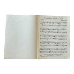 I Could Have Danced All Night Sheet Music Lerner Loewe Singer Piano Solo 1955