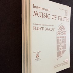 Floyd McCoy Music of Faith Vol II Sacred Instrumental Ensemble Sheet Music