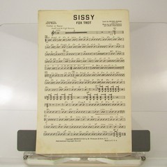 Vintage Sissy Sheet Music 1928 Peter De Rose Jack Mason Witmark Guitar Banjo