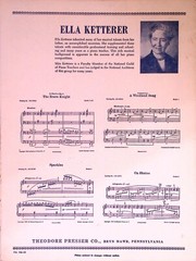 Cadets On Parade March Piano Sheet Music Ella Ketterer 1936 Military