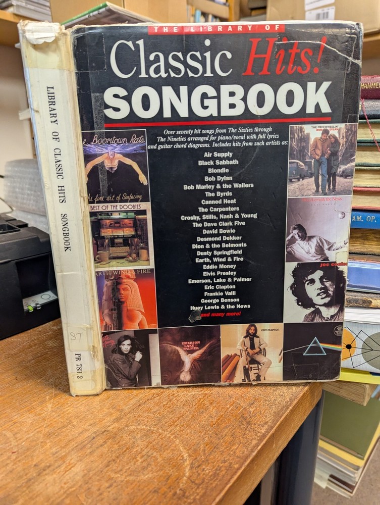The Library of Classic Hits! Songbook: Amsco Publications: Music Score