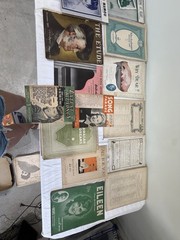 Vintage Piano Vocal Solo Sheet Music Lot, Collection/Song Book Folios