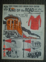 1965 KING OF THE ROAD AND OTHER POPULAR HITS SONG BOOK FOR PIANO/ORGAN/GUITAR