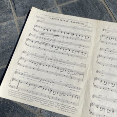 WATCH WHAT HAPPENS from UMBRELLAS OF CHERBOURG sheet music Michel Le Grand 1965