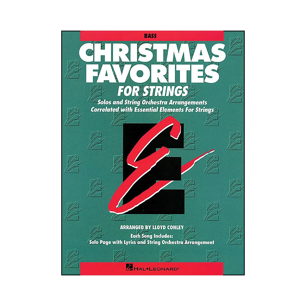 Hal Leonard Christmas Favorites String Bass Essential