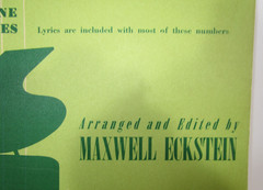 Let Us Have Music For Piano Volume Two Famous Melodies 1942 Maxwell Eckstein