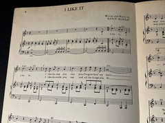 Vintage Sheet Music “I Like It” By Mitch Murray- GERRY And The Pacemakers-1964