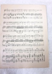 The Silent Voice Piano Sheet Music & Voice 1916 Caro Roma