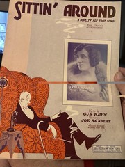 P 3-pack Of Vintage 9×12 Sheet Music