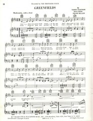 VIP 2 POP FOLK Songbook 1966 Full Page PHOTOS Piano Vocal Guitar Sheet Music