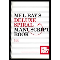 Mel Bay Deluxe Spiral Bound Manuscript Book #R8025
